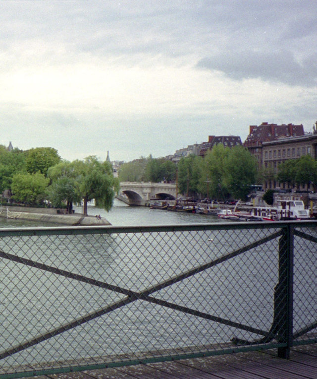 シテ島ヌフ橋を望む