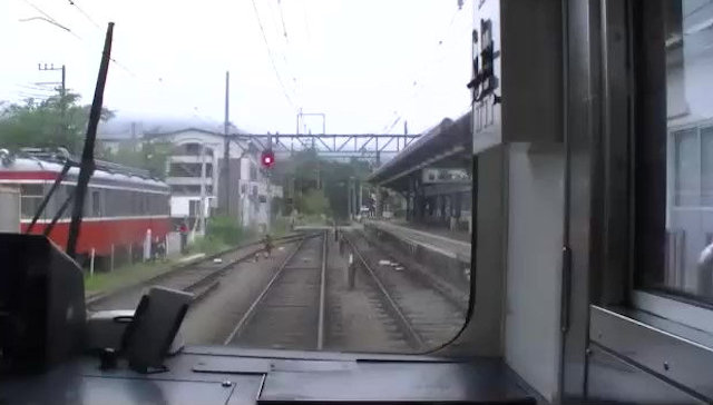 車窓の景色を撮影しました