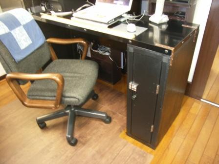 パソコンデスク部分拡大