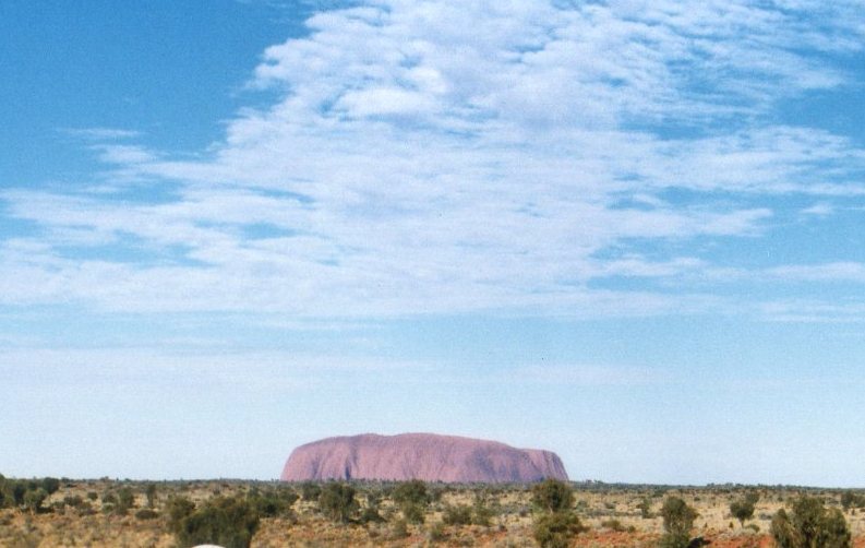 エアーズロック全景