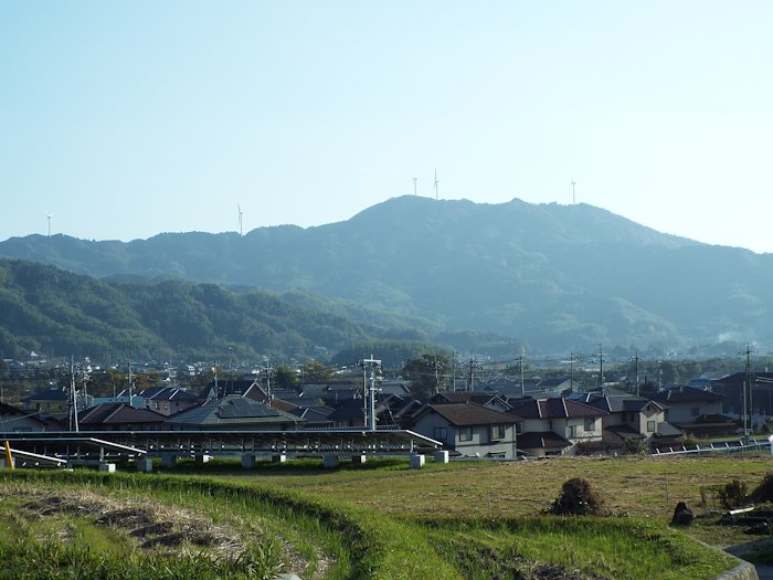 山の田んぼに行く道（帰り道6）