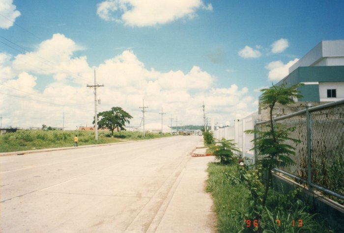 勤務していた付近のラグナ・テクノパーク