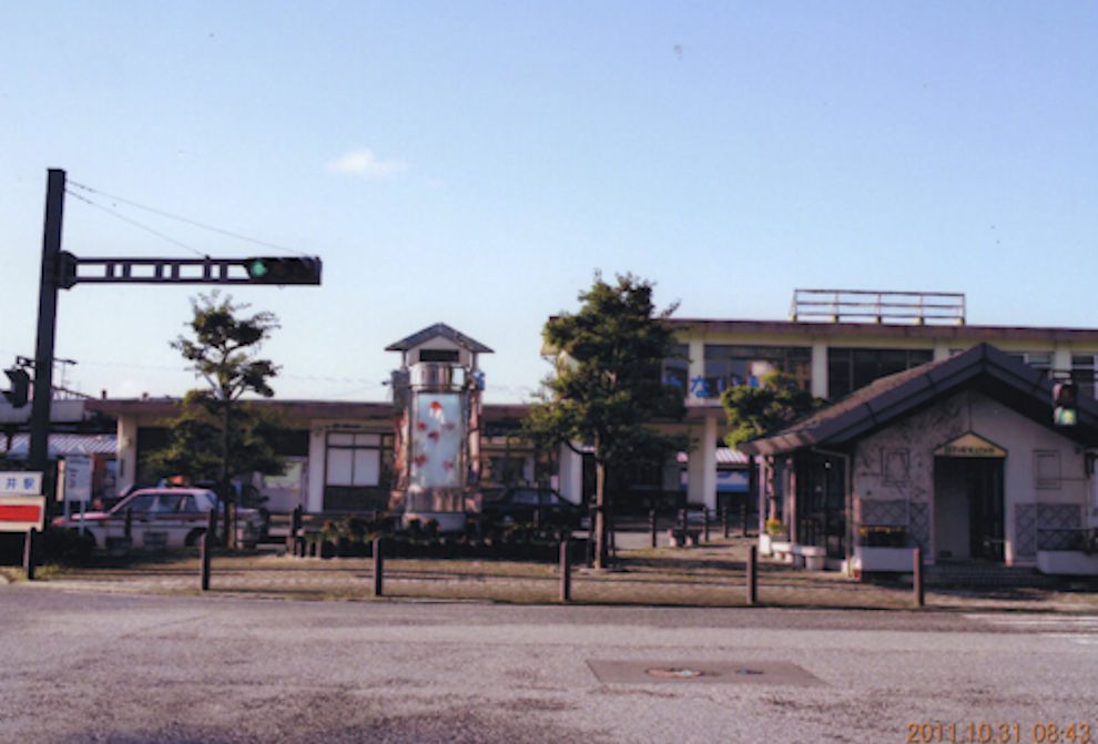 柳井駅を出発します