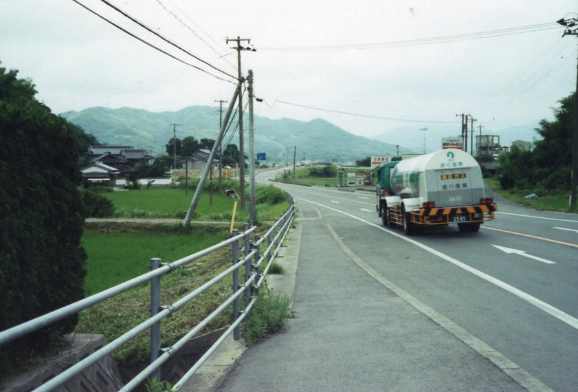 国道188号線を平生町方面に向かいます
