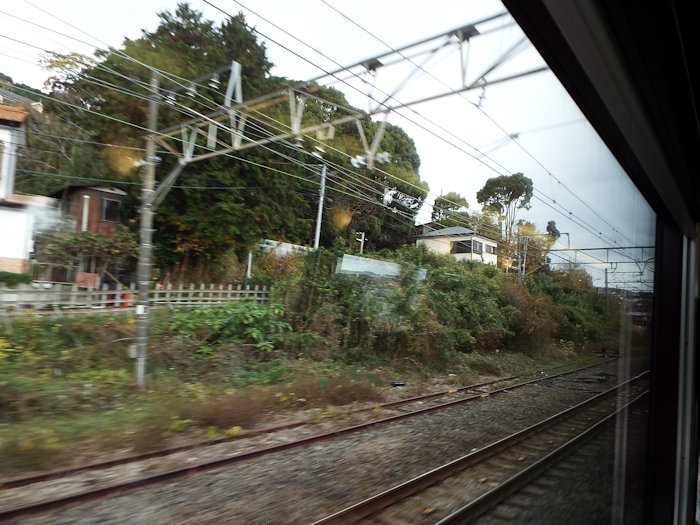 伊豆クレイル車窓の景色を楽しみました
