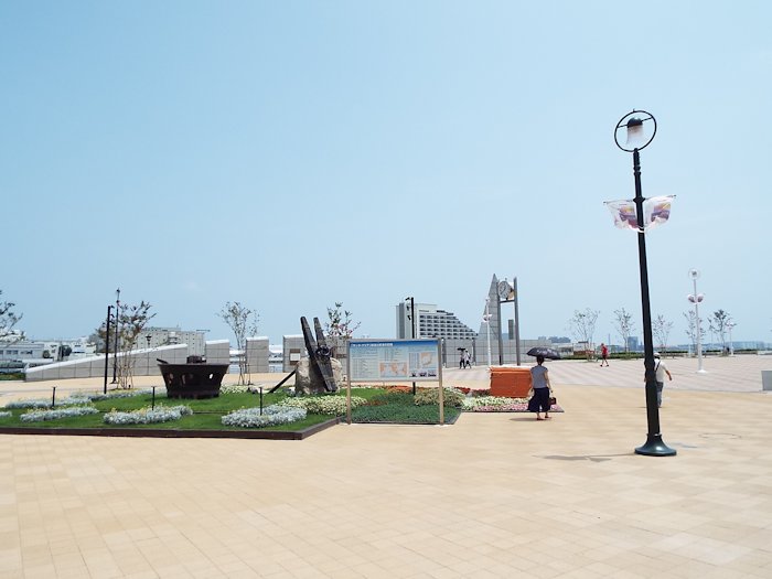 メリケンパークに到着しました