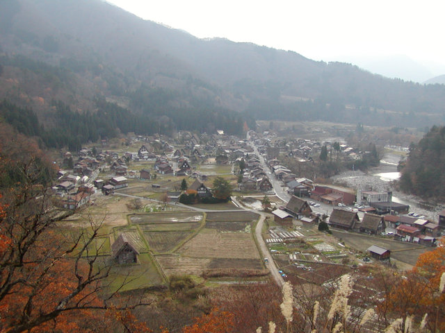 白川郷全景